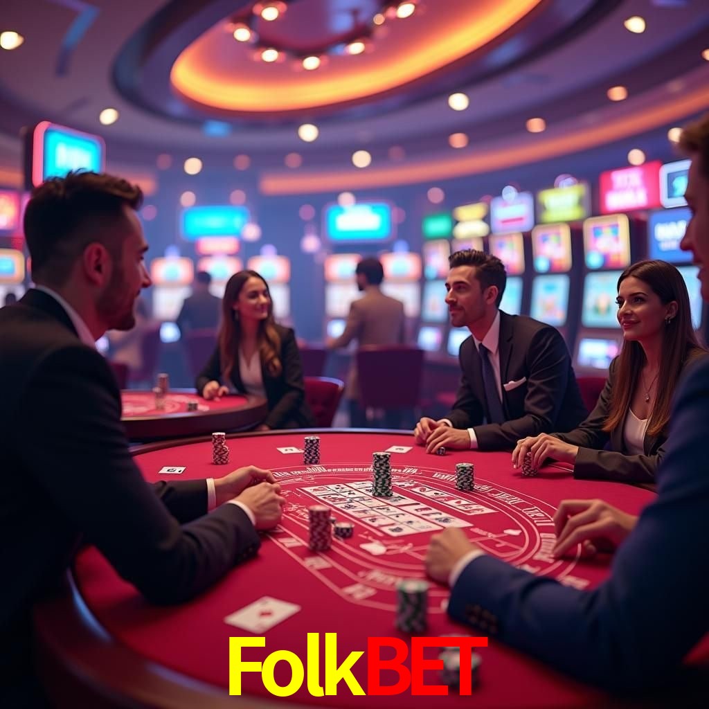 Mesa de Blackjack Folkbet